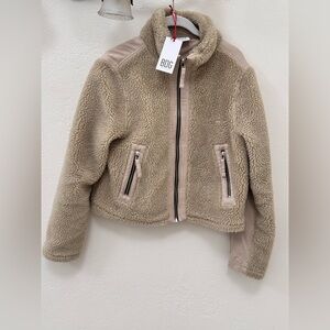 BDG Urban Outfitters Contrast Panel Fleece Jacket